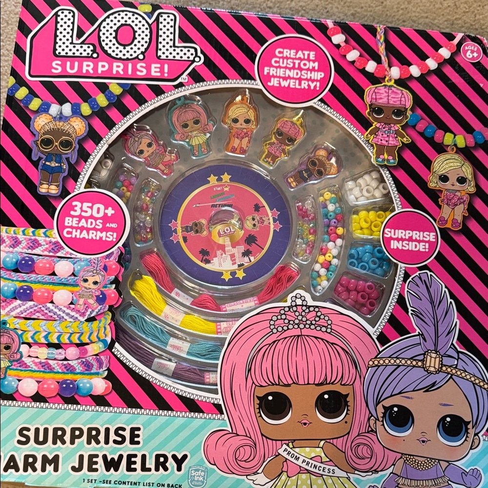 L.O.L. Surprise! Arm Jewelry Set - Pink, Blue, Yellow